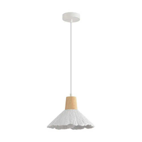 Светильник подвесной Eoliana 8352/1A Lumion белый на 1 лампу, основание белое в стиле скандинавский фото 6 Светильник подвесной Eoliana 8352/1A Lumion белый на 1 лампу, основание белое в стиле скандинавский фото 6