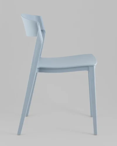 Стул Moris, пластик голубой УТ000039256 Stool Group, /, ножки/пластик/, размеры - *775***490*510 фото 11