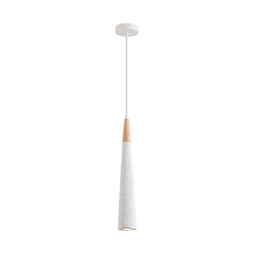 Светильник подвесной Eoliana 8352/1C Lumion белый на 1 лампу, основание белое в стиле скандинавский трубочки фото 6 Светильник подвесной Eoliana 8352/1C Lumion белый на 1 лампу, основание белое в стиле скандинавский трубочки фото 6
