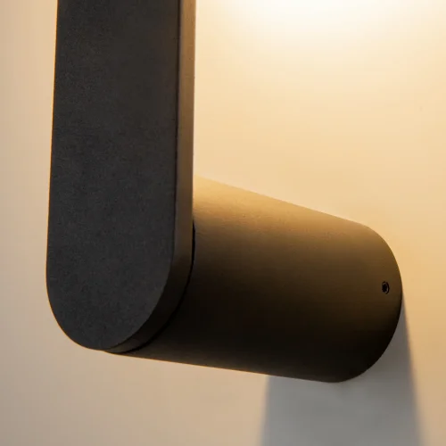 Бра LED Connect MOD356WL-L4B3K Maytoni чёрный на 1 лампу, основание чёрное в стиле современный минимализм отражённый свет фото 13