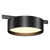 Трековый светильник Zon 3000К 12Вт 100° Magnetic track system Levity TR189-1-12W3K-B Maytoni чёрный для шинопроводов серии Magnetic track system Levity чёрный