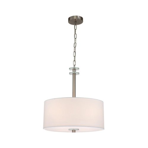 Светильник подвесной Novella 641/4PL Escada белый 4 лампы, основание никель в стиле современный 