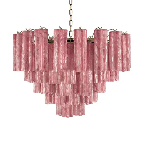 Люстра подвесная Мурано / Murano 10580/800 Pink LOFT IT розовая на 18 ламп, основание бронзовое в стиле арт-деко современный фото 3 Люстра подвесная Мурано / Murano 10580/800 Pink LOFT IT розовая на 18 ламп, основание бронзовое в стиле арт-деко современный фото 3