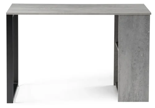 Письменный стол Битти Лофт 116х60х75 бетон / черный матовый 495411 Woodville столешница бетон из лдсп фото 3