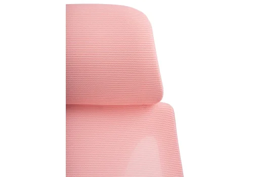 Компьютерное кресло Golem pink / white 15334 Woodville, розовый/сетка ткань, ножки/металл/белый, размеры - *550***680*630 фото 8