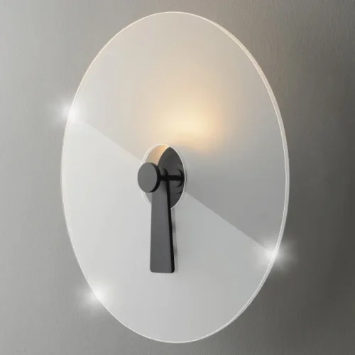 Бра ЛЕД CHIAROSCURO AP6W LED BLACK Crystal Lux белый на 1 лампу, основание чёрное в стиле современный фото 2 Бра ЛЕД CHIAROSCURO AP6W LED BLACK Crystal Lux белый на 1 лампу, основание чёрное в стиле современный фото 2