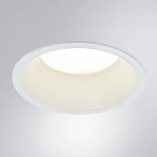 Светильник точечный LED Frame A7993PL-1WH Arte Lamp белый 1 лампа, основание белое в стиле современный круглый фото 3
