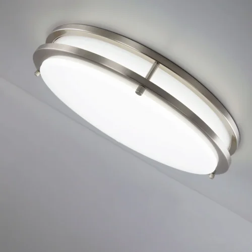 Светильник потолочный LED Бостон CL709501N Citilux белый 1 лампа, основание матовое хром в стиле современный  фото 5