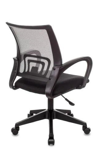Кресло оператора Topchairs ST-Basic  темно-серый TW-04 сиденье черный TW-11 сетка/ткань крестовина п УТ000035163 Stool Group, серый/ткань, ножки/пластик/чёрный, размеры - ****580*605 фото 4