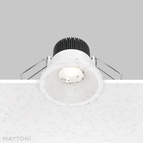 Светильник точечный LED Zoom DL034-01-06W4K-D-W Maytoni белый 1 лампа, основание белое в стиле современный  фото 5