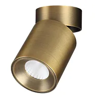 Светильник накладной LED Turno 7131/7CL Odeon Light бронзовый на 1 лампу, основание бронзовое в стиле современный хай-тек круглый