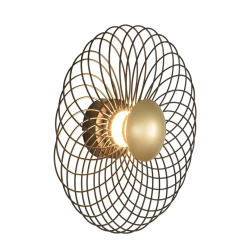 Бра LED Camomile 8379/8WL Lumion чёрный на 1 лампу, основание чёрное в стиле лофт фото 6