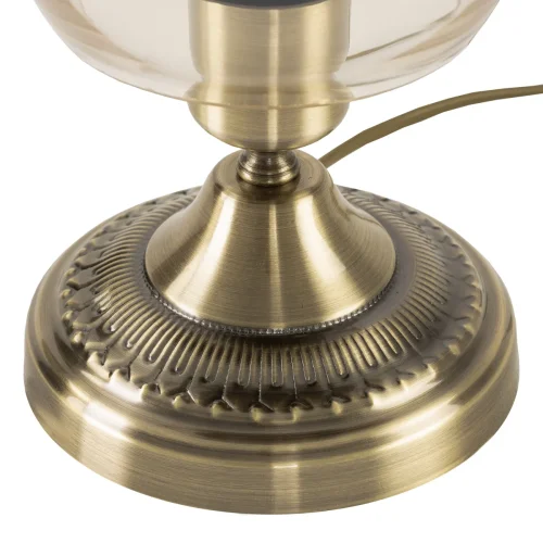 Настольная лампа Гаруда CL420813 Citilux прозрачная 1 лампа, основание бронзовое металл в стиле современный  фото 5