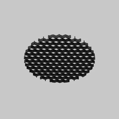 Антибликовый фильтр для светильников серии Dip 15Вт HoneyComb001-D41.5 Maytoni на 1 , основание в стиле фото 7