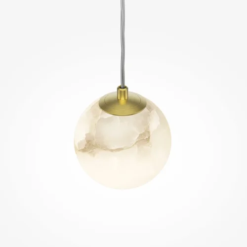 Светильник подвесной LED Yora MOD464PL-L5BSK Maytoni белый на 1 лампу, основание латунь в стиле современный шар фото 7 Светильник подвесной LED Yora MOD464PL-L5BSK Maytoni белый на 1 лампу, основание латунь в стиле современный шар фото 7