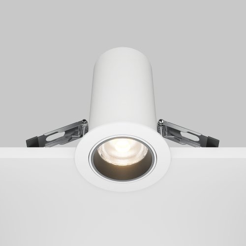 Светильник точечный LED Focus Led DL125-L12-3K-W Maytoni белый на 1 лампу, основание белое в стиле современный хай-тек круглый фото 7