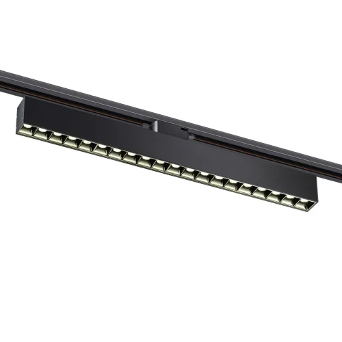 Трековый светильник однофазный Iter 358859 Novotech чёрный для шинопроводов серии Iter фото 4