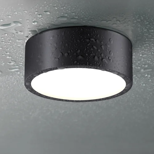 Светильник точечный LED May 358904 Novotech белый 1 лампа, основание чёрное в стиле современный  фото 4