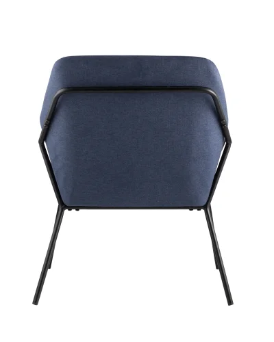 Кресло Шелфорд, синий УТ000001793 Stool Group, синий/ткань, ножки/металл/чёрный, размеры - ****660*680мм фото 3