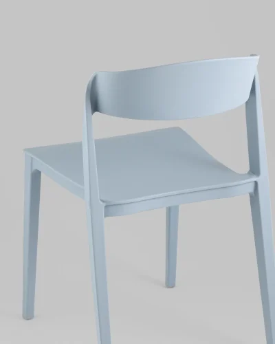 Стул Moris, пластик голубой УТ000039256 Stool Group, /, ножки/пластик/, размеры - *775***490*510 фото 8