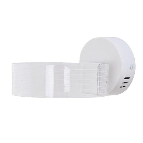 Бра LED Vinsent MR1870-1WL MyFar прозрачный на 1 лампа, основание белое в стиле современный хай-тек 