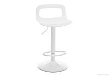 Барный стул Volt white 15671 Woodville, /, ножки/металл/белый, размеры - *970***380*390