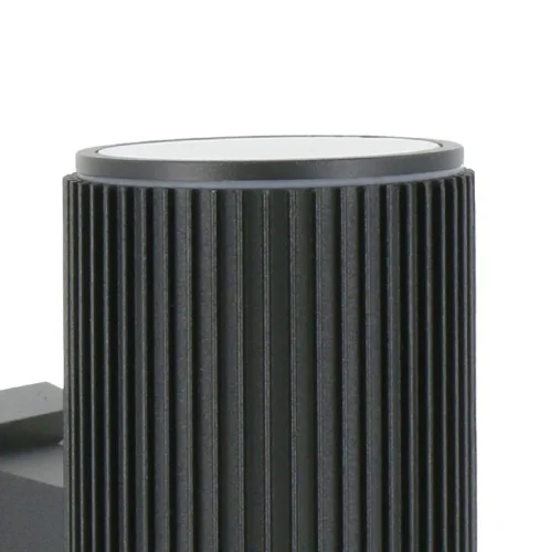 Настенный светильник Pola 2858-2W Favourite уличный IP54 чёрный 2 лампы, плафон чёрный в стиле хай-тек современный E27 фото 2
