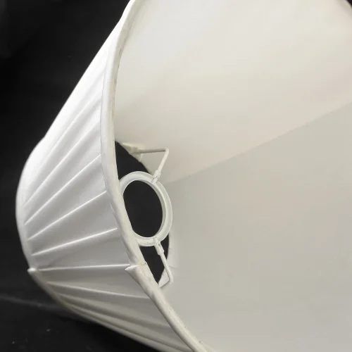 Торшер Milazzo GRLSL-2905-01 Lussole  белый 1 лампа, основание чёрное в стиле классический
 фото 6