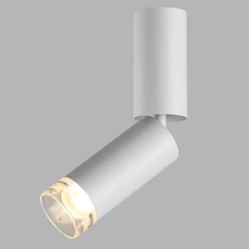 Светильник накладной LED Ligo 7136/8CL Odeon Light белый на 1 лампу, основание белое в стиле современный хай-тек трубочки фото 4