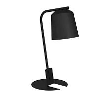 Настольная лампа Oneda 900393 Eglo чёрная 1 лампа, основание чёрное металл в стиле современный лофт 