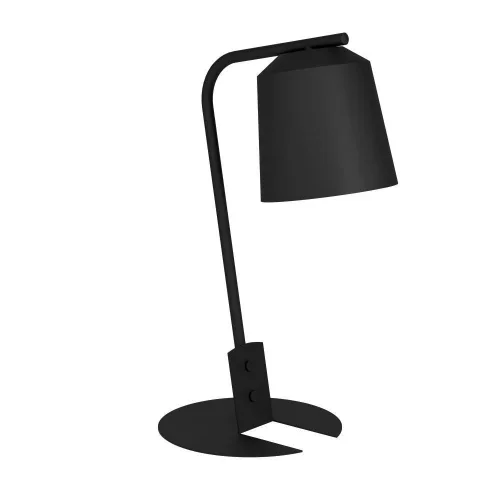 Настольная лампа Oneda 900393 Eglo чёрная 1 лампа, основание чёрное металл в стиле современный лофт 