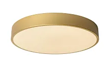 Светильник потолочный LED Unar 79185/40/02 Lucide белый 1 лампа, основание матовое золото латунь в стиле современный 