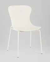 Стул Shaya, пластик молочный УТ000040182 Stool Group, молочный/пластик, ножки/металл/молочный, размеры - *835****