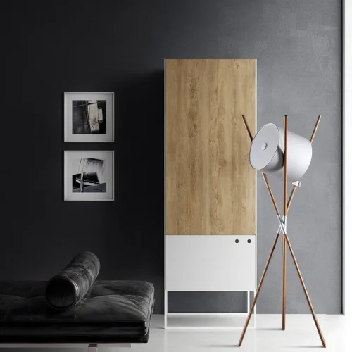 Торшер SHIFT LAMP 101411-26 ImperiumLoft чёрный на 1 лампу, основание коричневое в стиле современный фото 12