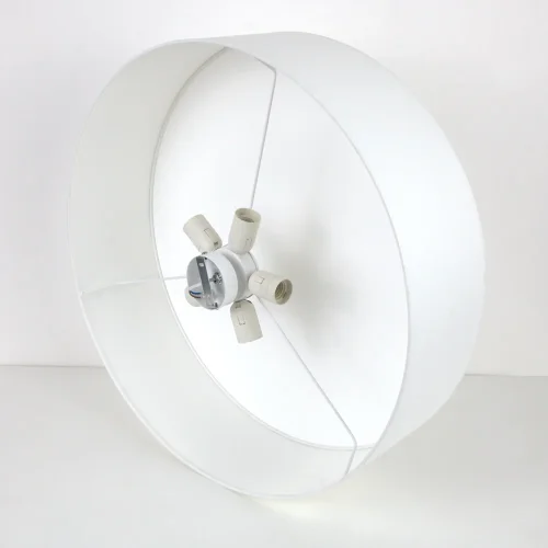 Светильник потолочный Camerona 65 LH022005 LightHall белый на 5 ламп, основание белое в стиле современный фото 4 Светильник потолочный Camerona 65 LH022005 LightHall белый на 5 ламп, основание белое в стиле современный фото 4