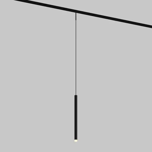 Трековый светильник Skim 2700К 3Вт 36° Magnetic track system Levity TR191-1-3W2.7K-M-B Maytoni чёрный для шинопроводов серии Magnetic track system Levity чёрный фото 5