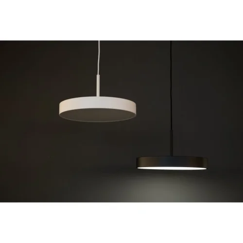 Светильник подвесной LED 0875PL-30WT Milosh Tendence белый на 1 лампу, основание белое в стиле современный фото 3