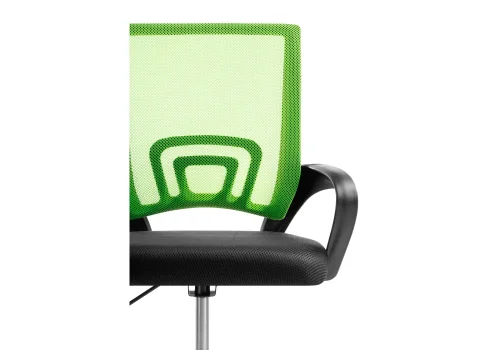 Компьютерное кресло Turin black / green 15434 Woodville, чёрный зелёный/ткань, ножки/пластик/чёрный, размеры - *900***600* фото 7