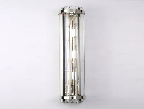 Бра 10248/A nickel Newport прозрачный на 8 ламп, основание никель в стиле классический современный американский 
