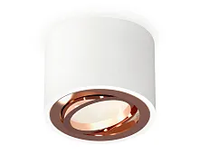 Светильник накладной Techno spot XS7510005 Ambrella light белый на 1 лампу, основание белое в стиле хай-тек современный круглый