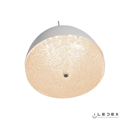 Светильник подвесной LED Flake WLD8885-1 WH iLedex белый 1 лампа, основание белое в стиле современный хай-тек  фото 3