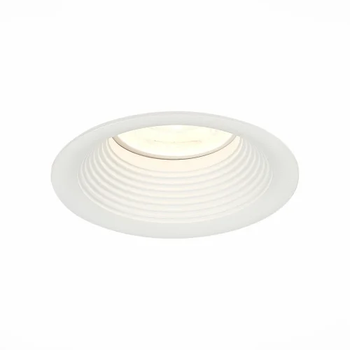 Светильник точечный Mobarra ST202.508.01 ST-Luce белый 1 лампа, основание белое в стиле современный хай-тек  фото 3