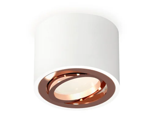 Светильник накладной Techno spot XS7510005 Ambrella light белый 1 лампа, основание белое в стиле хай-тек модерн круглый