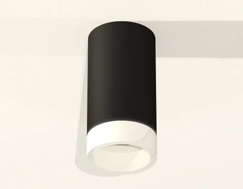 Светильник накладной Techno spot XS6323041 Ambrella light чёрный 1 лампа, основание чёрное в стиле современный круглый фото 2