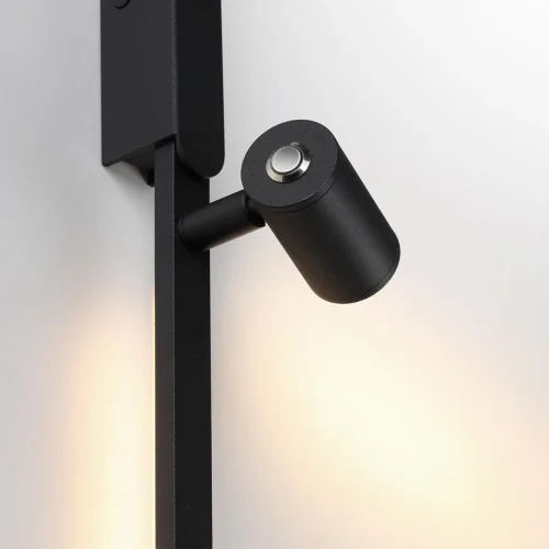 Элемент для инсталляции Fino Xs 7155/150S Odeon Light чёрный на 2 лампы, основание чёрное в стиле хай-тек фото 4