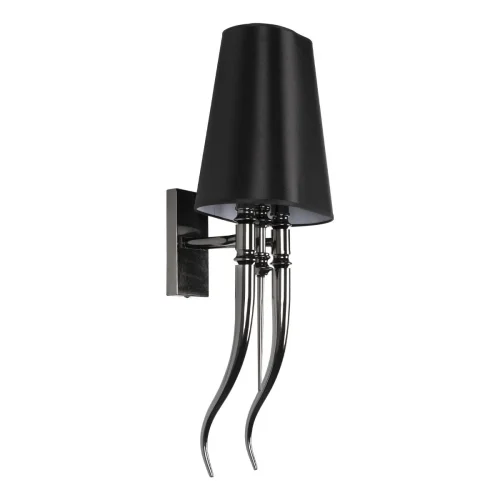 Бра Brunilde 10207W/M Black LOFT IT чёрный на 2 лампы, основание чёрное в стиле арт-деко  фото 4