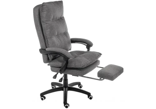Компьютерное кресло Rapid серое 11491 Woodville, серый/ткань, ножки/пластик/чёрный, размеры - *580***680*750