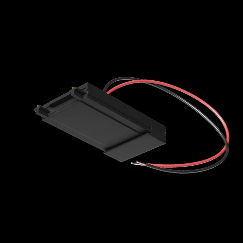 Ввод питания накладной чёрный Magnetic track system Radity TRA084B-11B Maytoni чёрный в стиле для светильников серии Magnetic track system Radity подвесной накладной radity радиусная магнитная магнитный фото 6