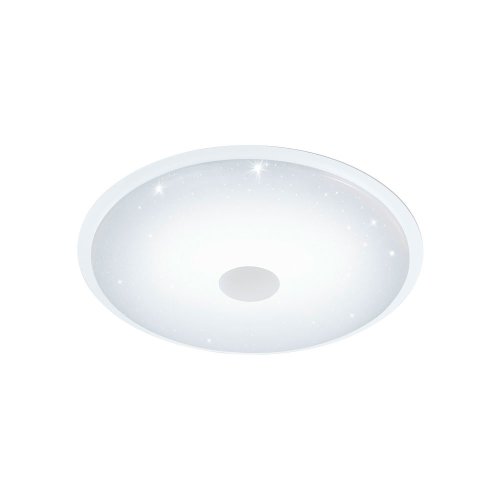 Люстра потолочная LED Lanciano 97738 Eglo белая на 1 лампа, основание белое в стиле модерн 