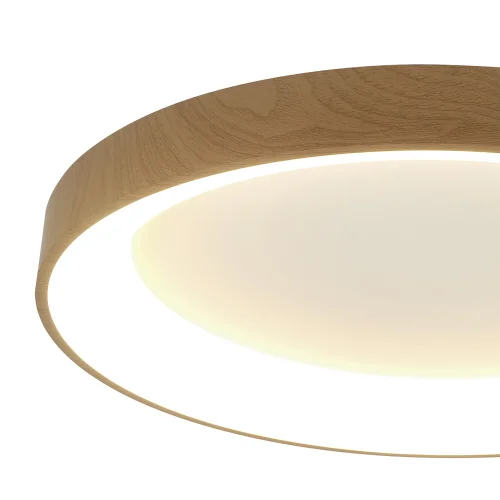Светильник потолочный LED Niseko 8030 Mantra бежевый белый коричневый 1 лампа, основание коричневое белое бежевое в стиле современный  фото 2